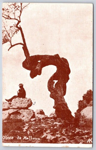 Antique spain postcard - antique,